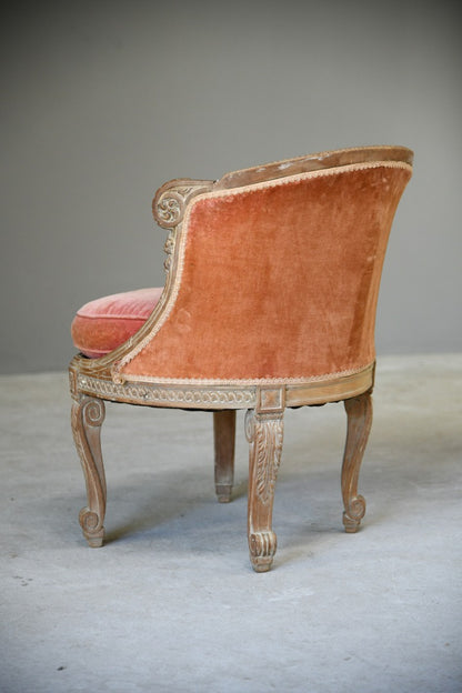 Antique French Tub Chair