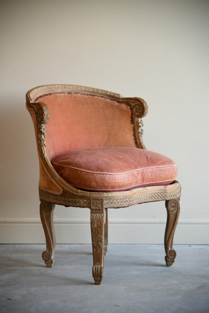 Antique French Tub Chair