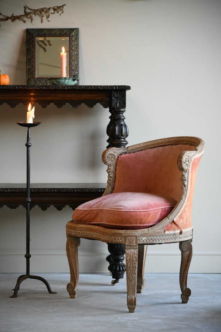 Antique French Tub Chair