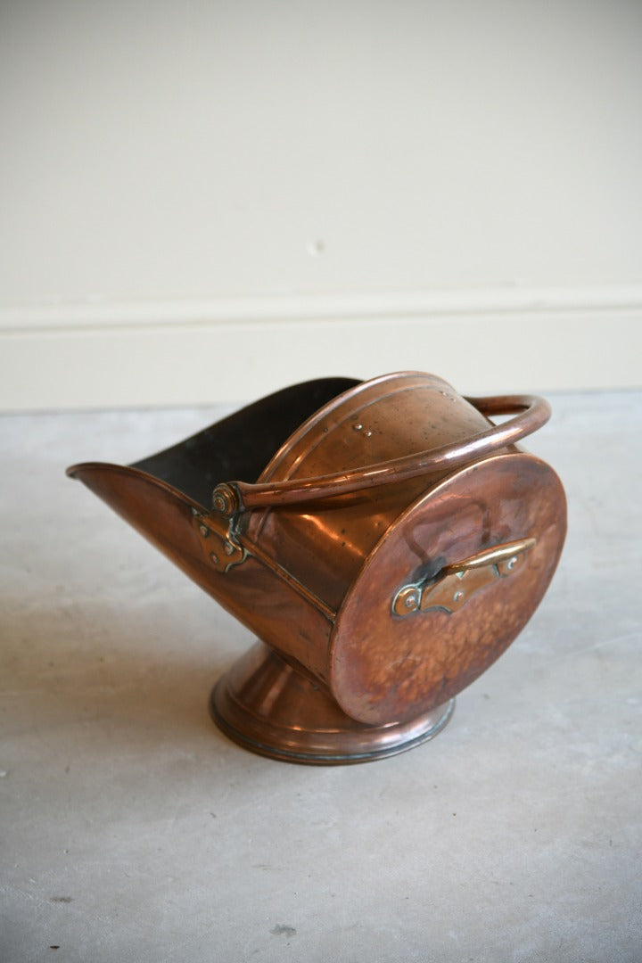 Copper Coal Scuttle