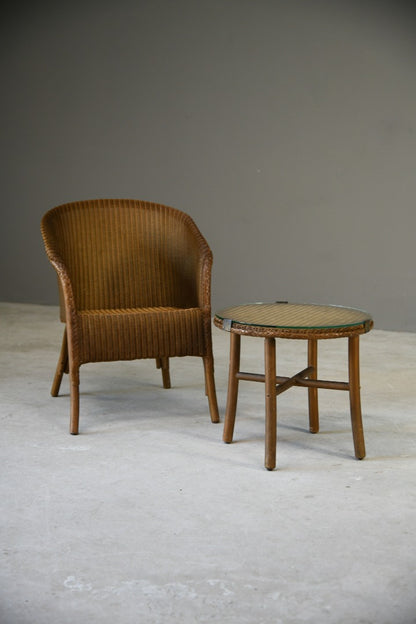 Lusty Lloyd Loom Chair and Table