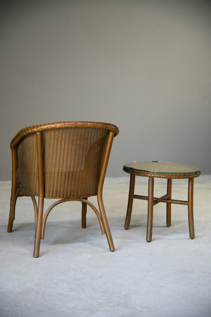 Lusty Lloyd Loom Chair and Table