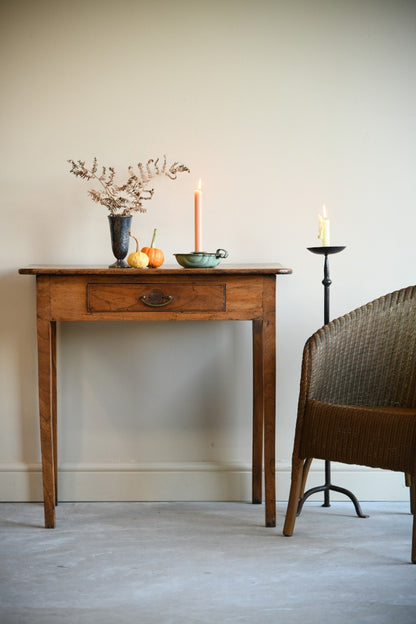 Small French Fruitwood Table