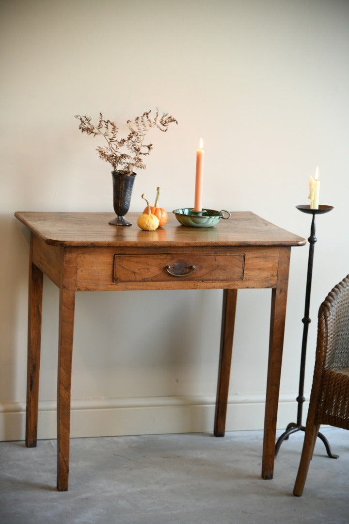 Small French Fruitwood Table