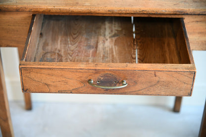 Small French Fruitwood Table