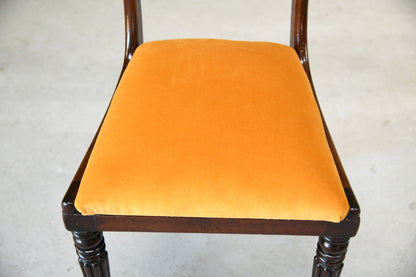 Single William IV Mahogany Dining Chair