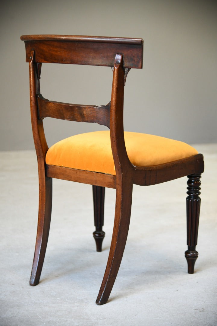 Single William IV Mahogany Dining Chair