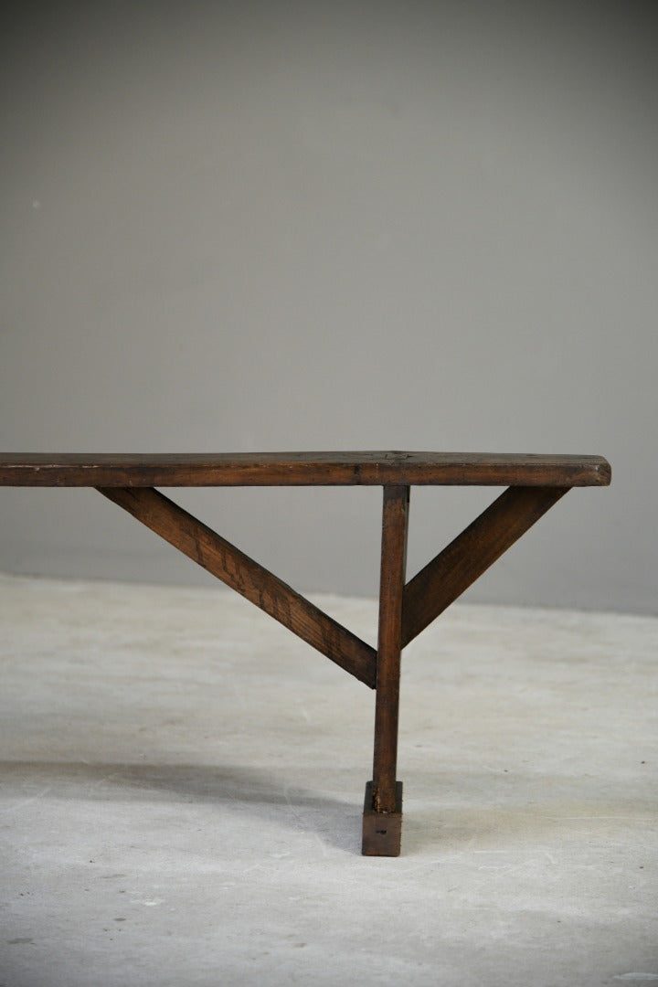 French Rustic Bench