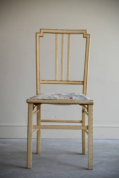 Small Cream Occasional Chair