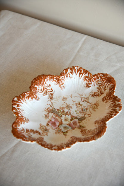 Vintage Ceramic Floral Dish