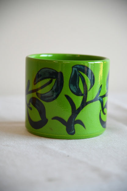 Retro Poole Pottery Delphis Green Planter