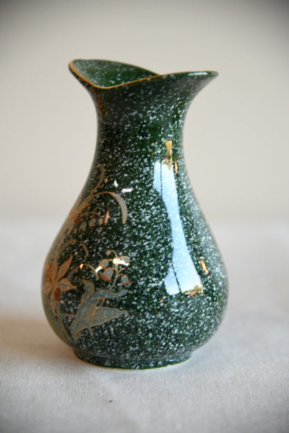 Green Floral Vase