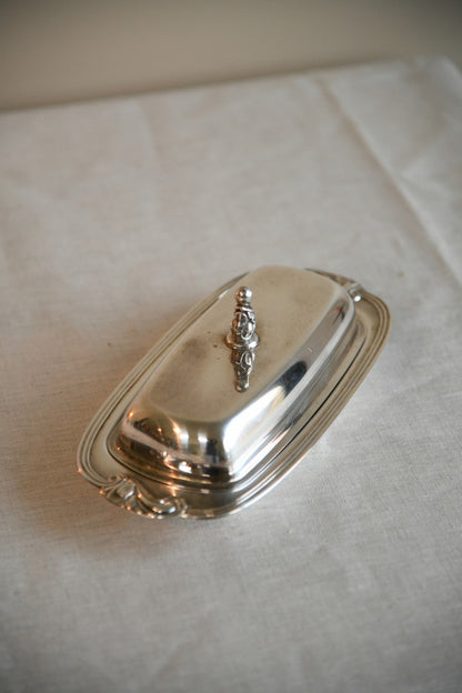 Vintage EPNS Butter Dish