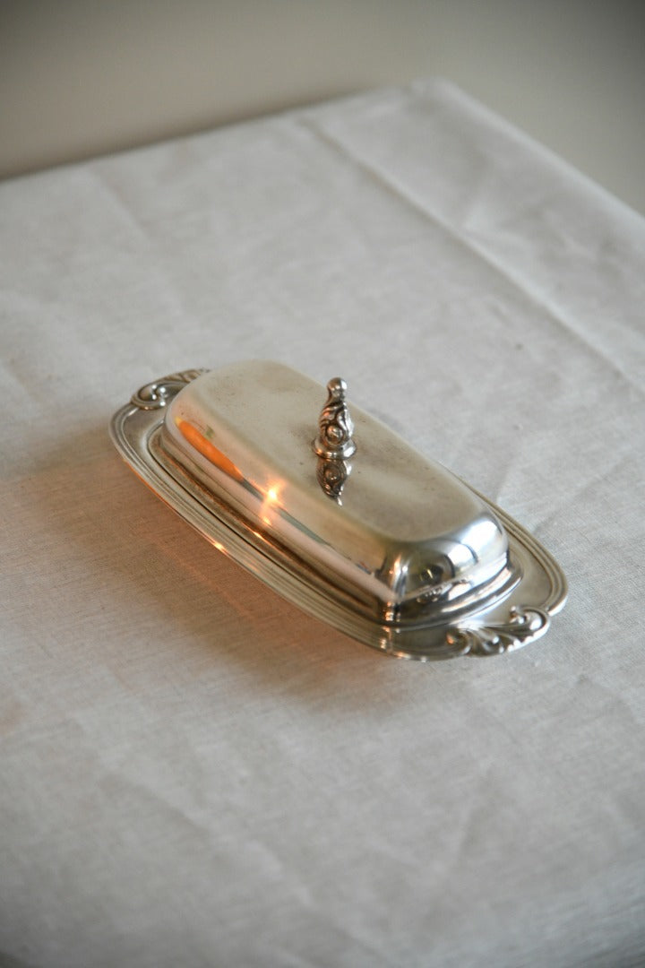 Vintage EPNS Butter Dish