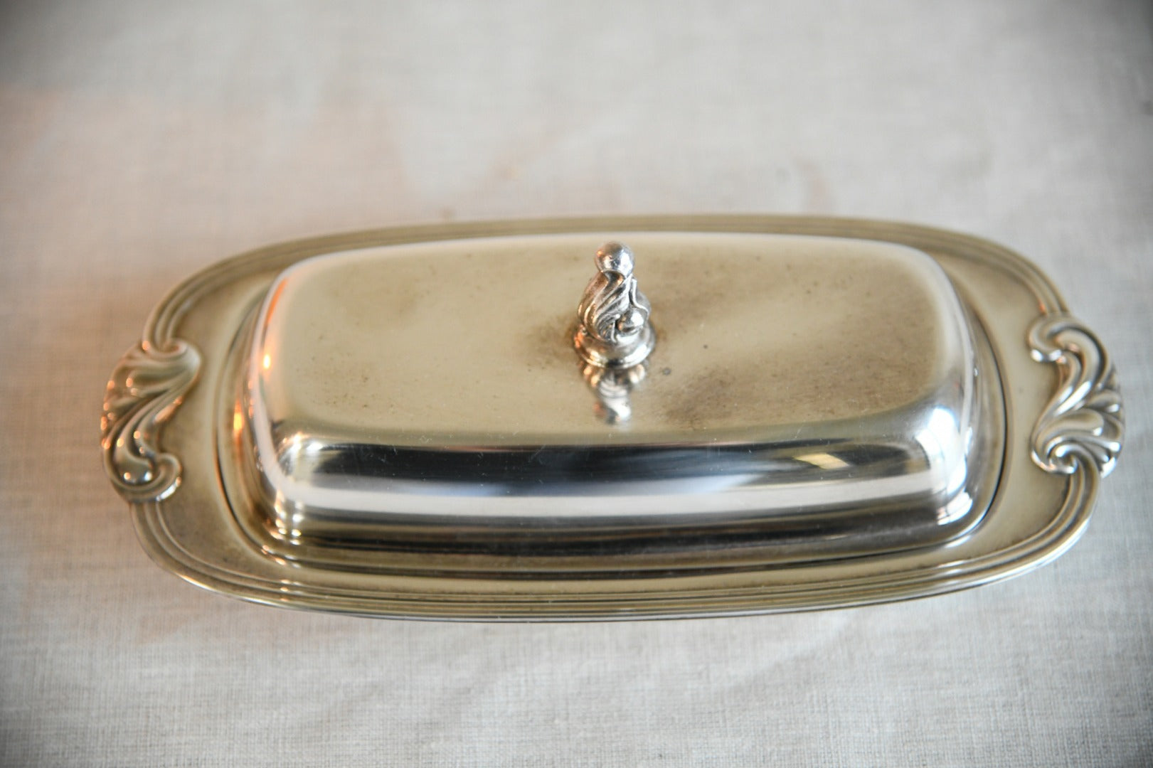 Vintage EPNS Butter Dish