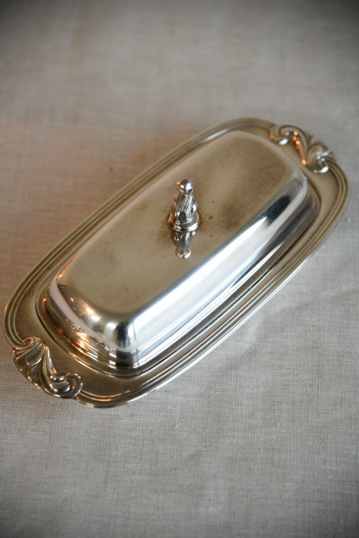 Vintage EPNS Butter Dish