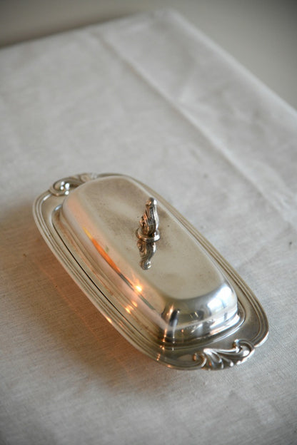 Vintage EPNS Butter Dish