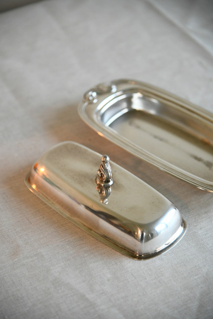 Vintage EPNS Butter Dish