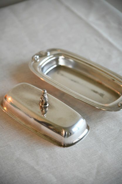 Vintage EPNS Butter Dish