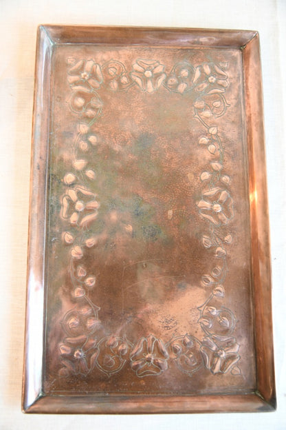 Arts & Crafts Copper Tray