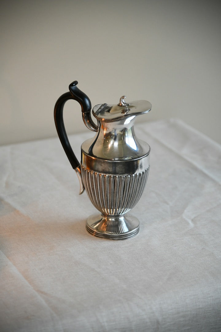 TL & SS Silver Plated Coffee Pot