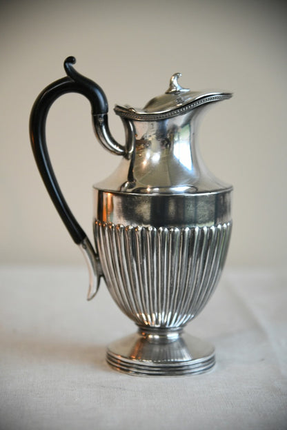 TL & SS Silver Plated Coffee Pot