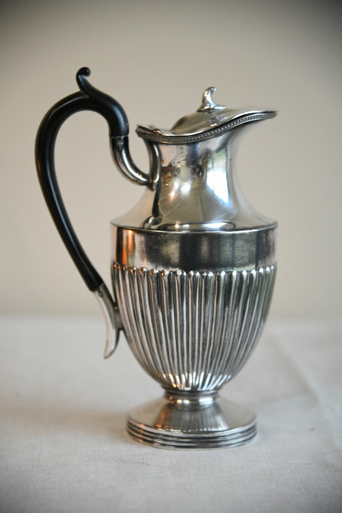 TL & SS Silver Plated Coffee Pot