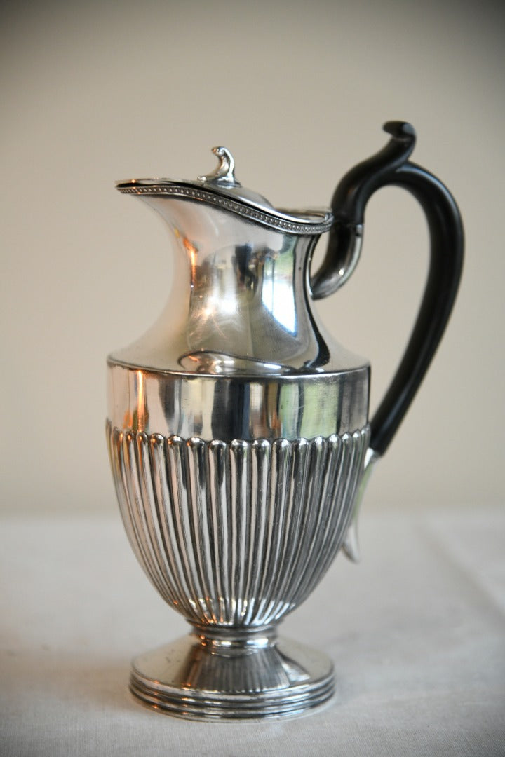 TL & SS Silver Plated Coffee Pot