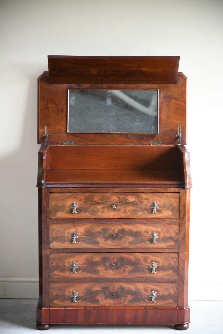 Continental Mahogany Vanity Washstand