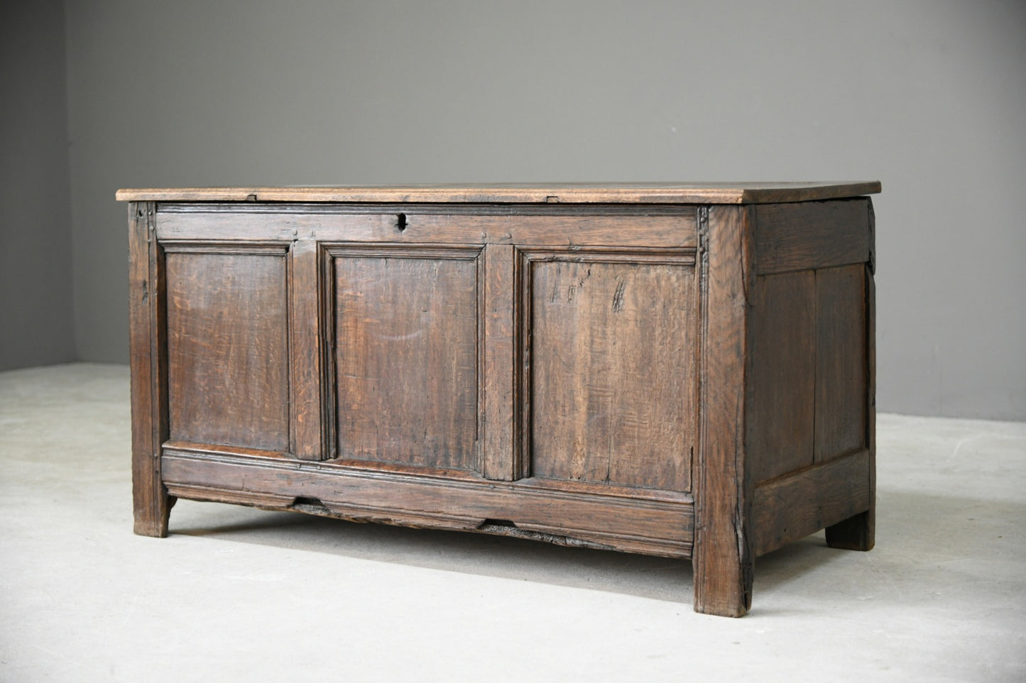 Antique 18th Century Oak Coffer