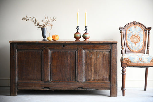 Antique 18th Century Oak Coffer
