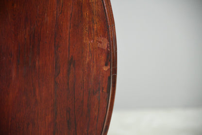 Antique Rosewood Tilt Top Breakfast Table