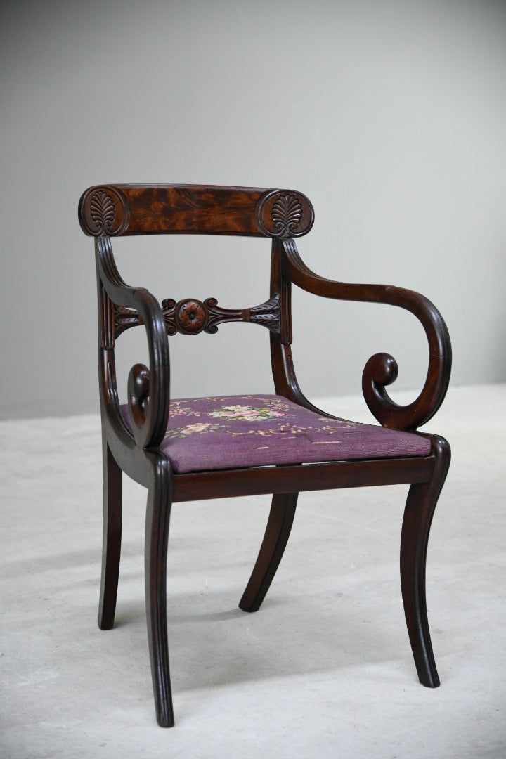 Single Antique Carver Chair