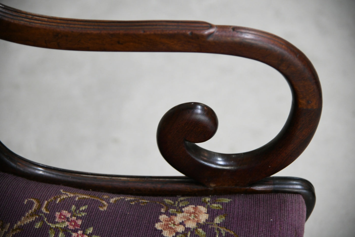 Single Antique Carver Chair