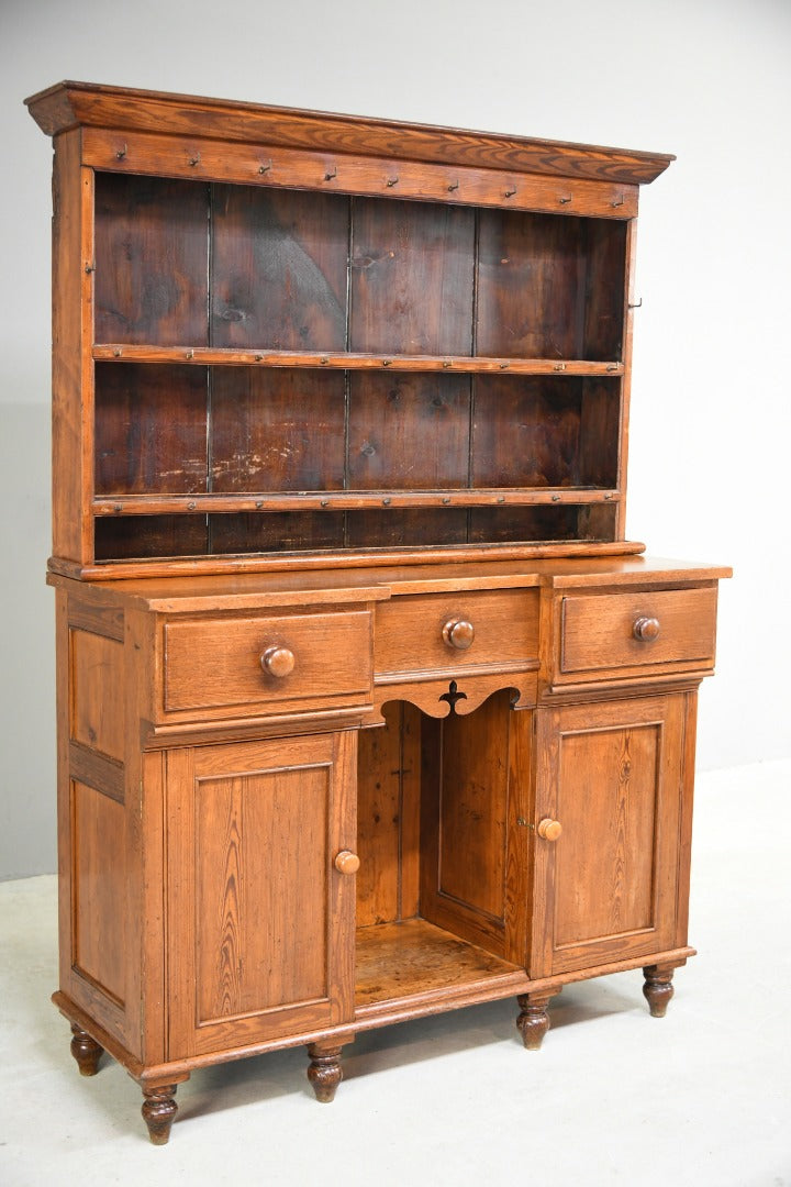 Antique Pitch Pine Dresser