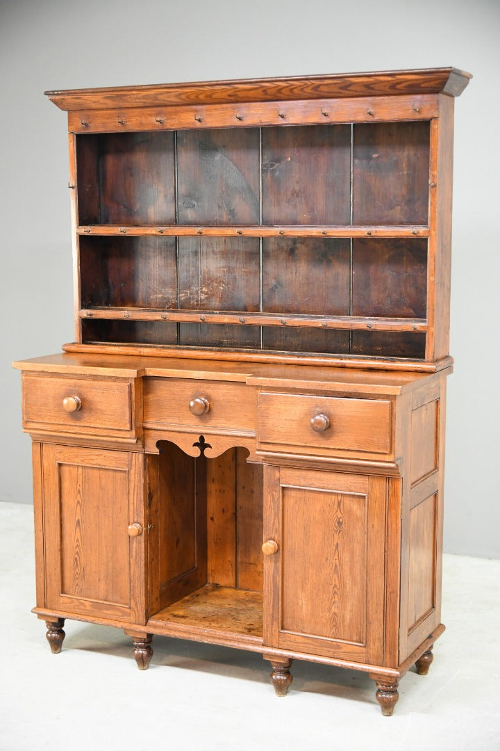 Antique Pitch Pine Dresser