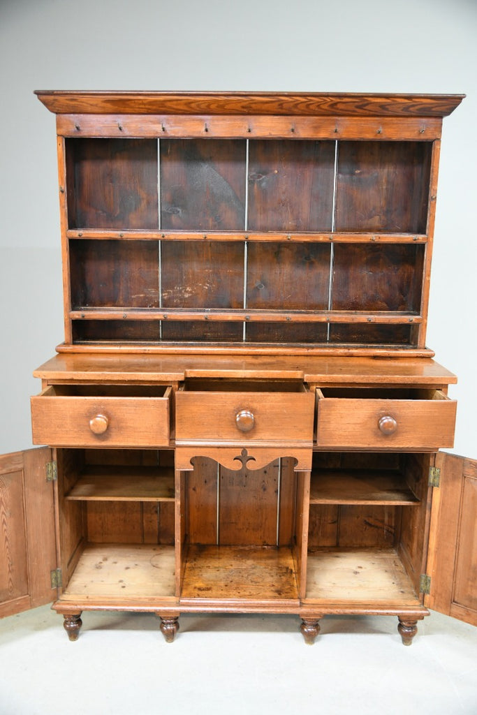 Antique Pitch Pine Dresser
