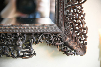 Carved Chinese Mirror