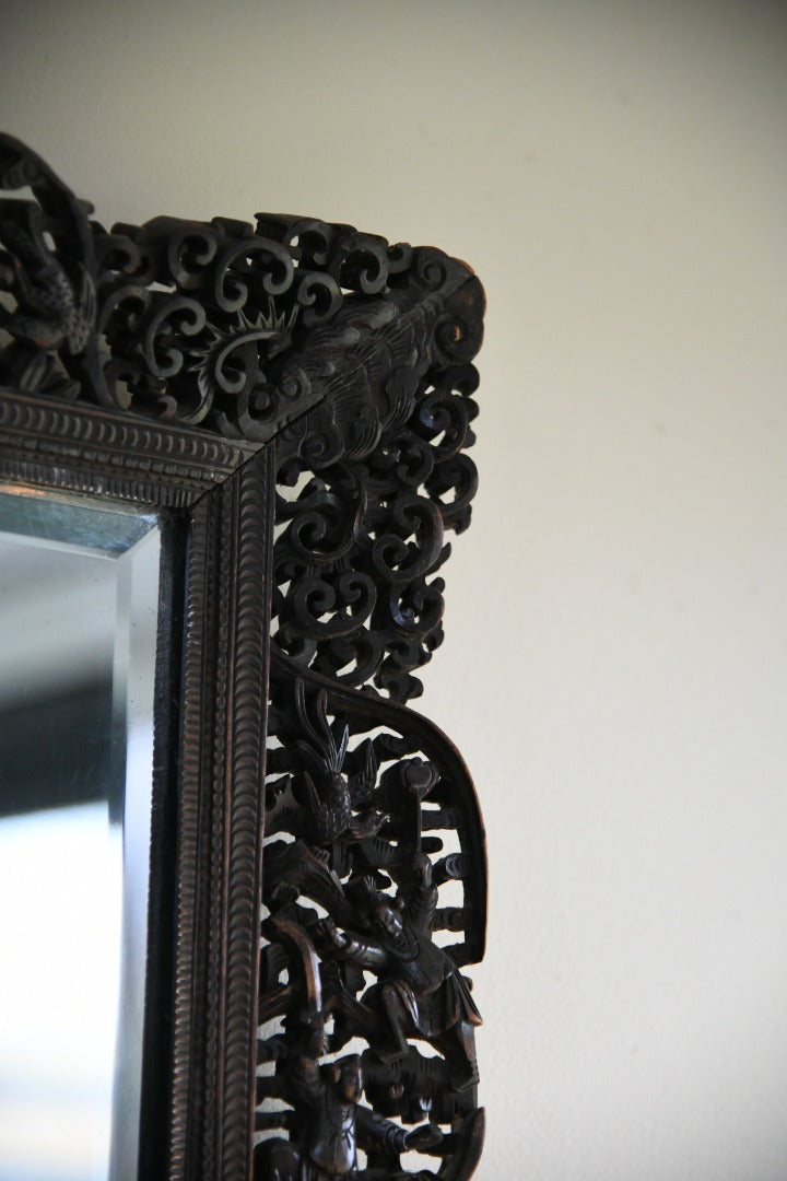 Carved Chinese Mirror