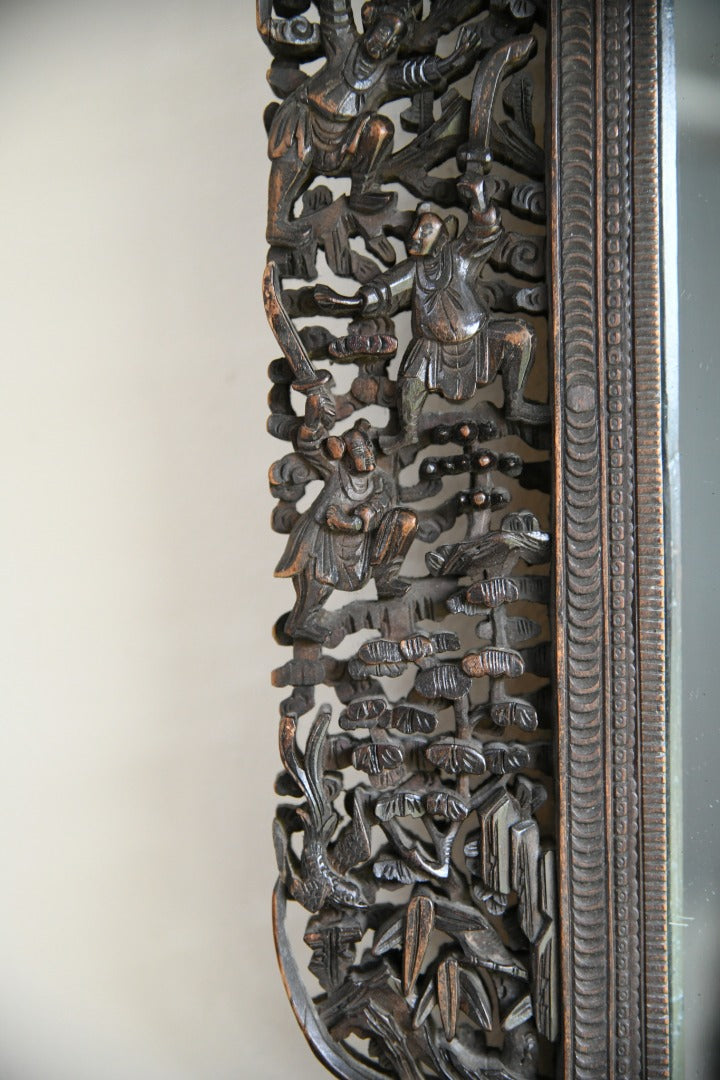 Carved Chinese Mirror