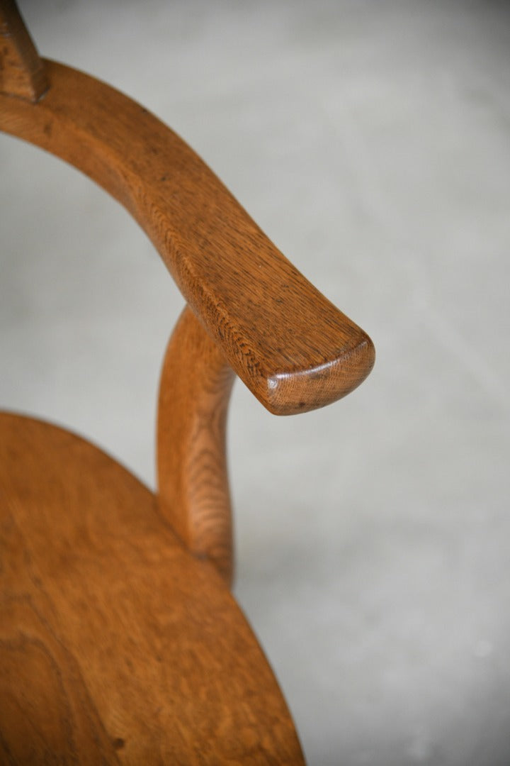 Early 20th Century Oak Desk Chair