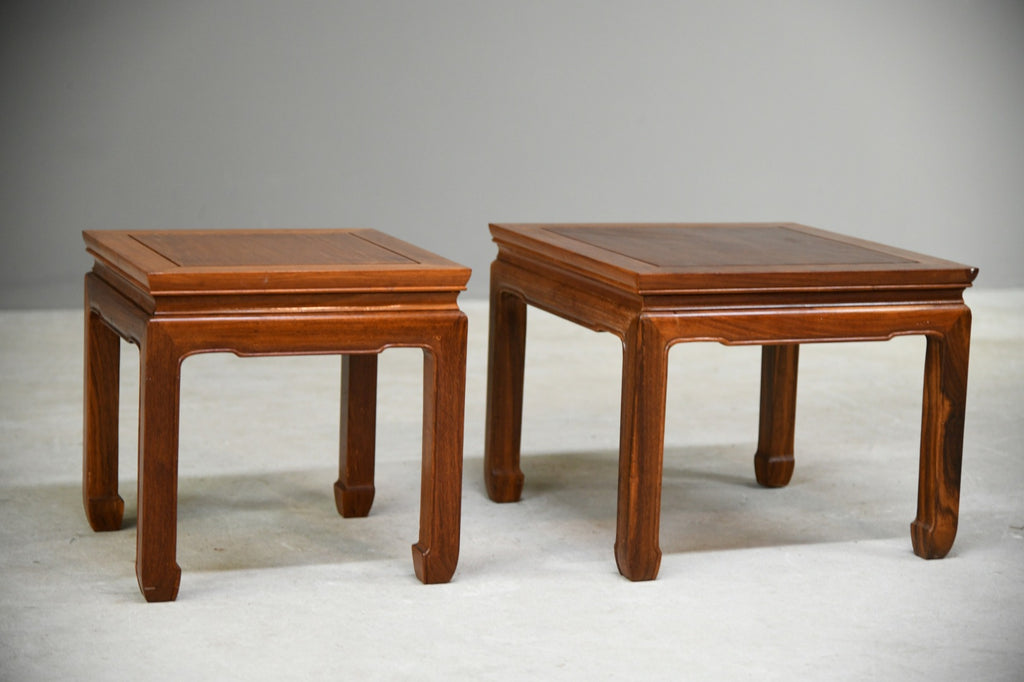 Pair Chinese Side Tables