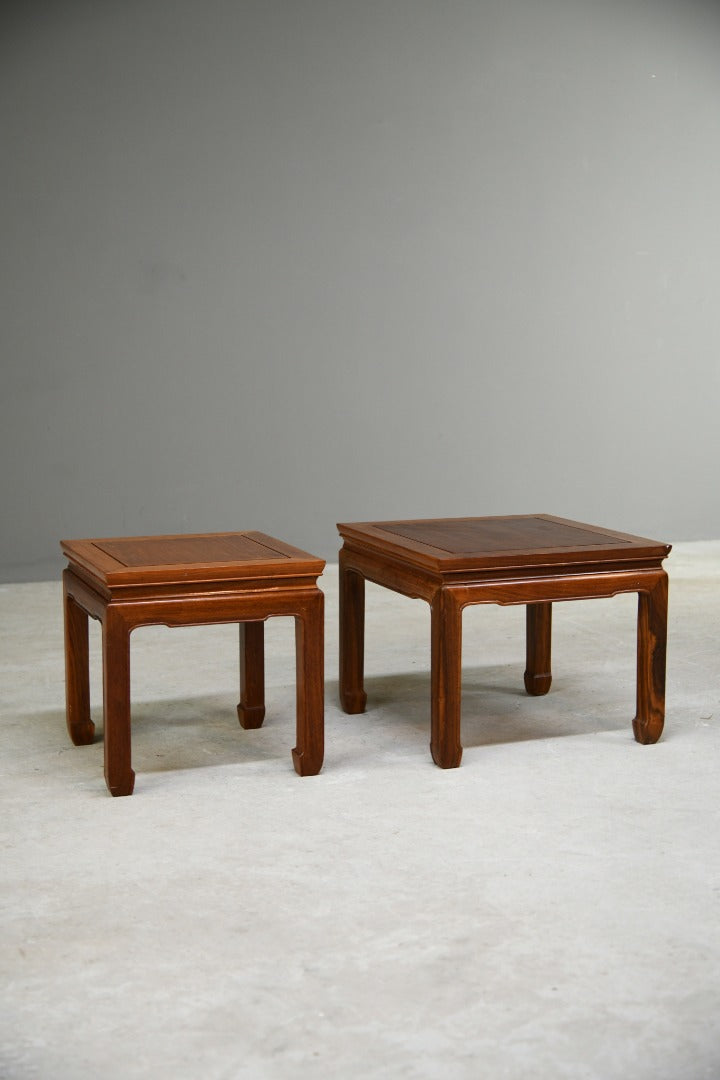 Pair Chinese Side Tables