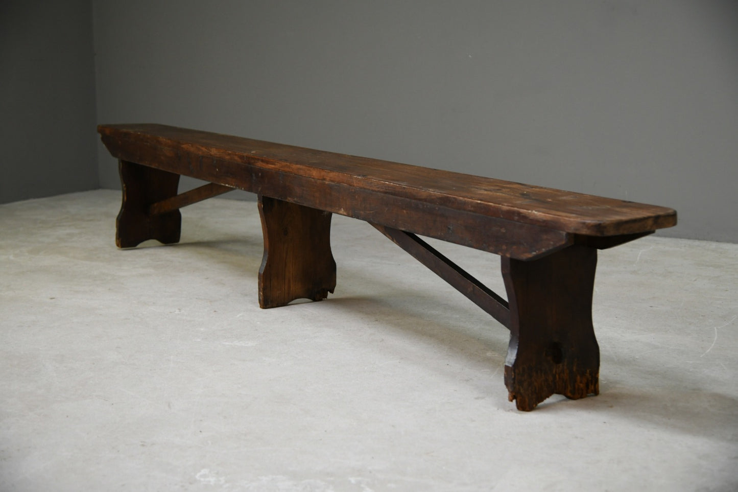 Long Kitchen Pine Bench