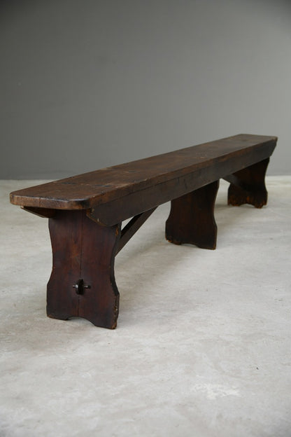 Long Kitchen Pine Bench