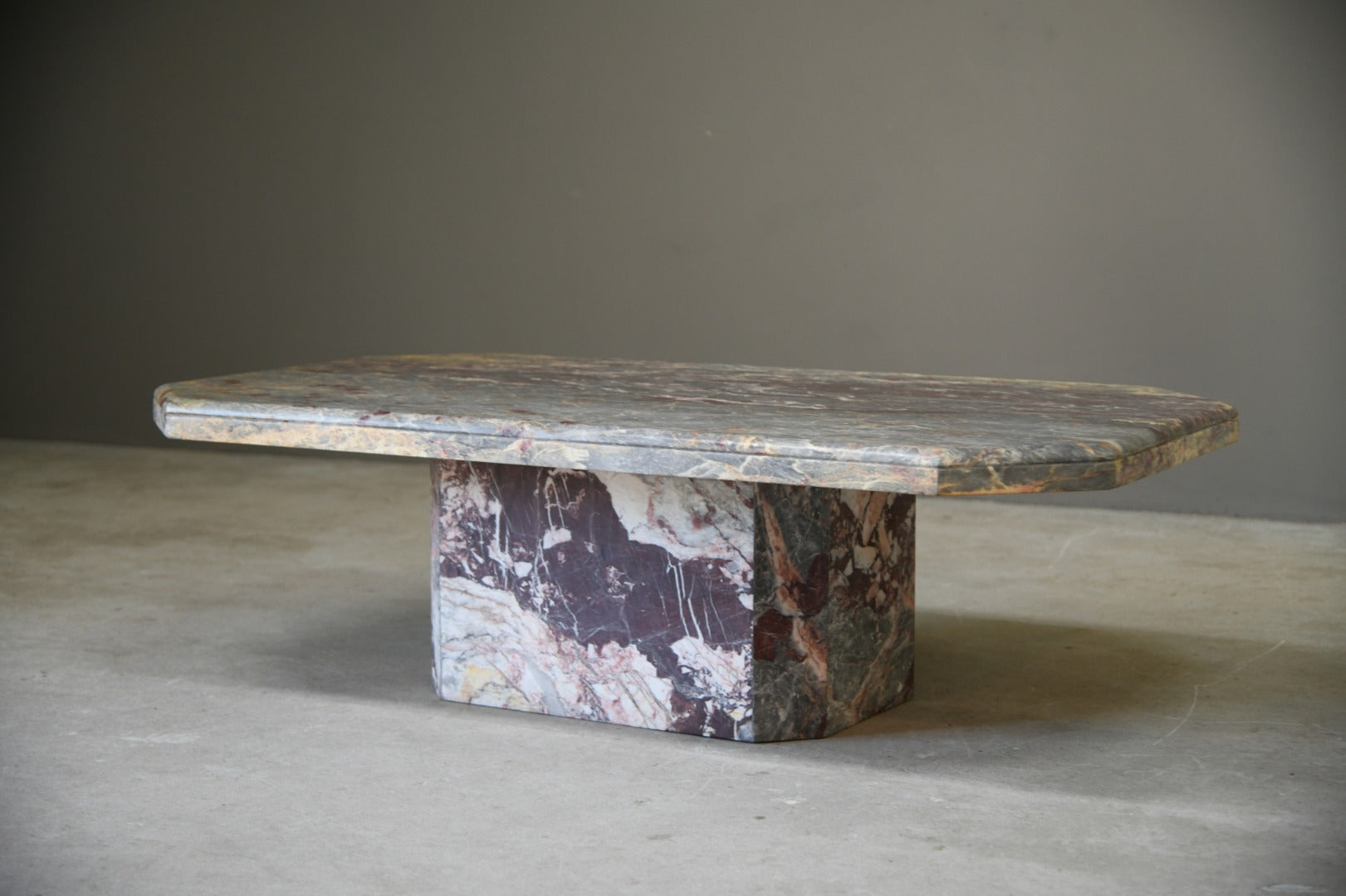 Large Solid Marble Coffee Table