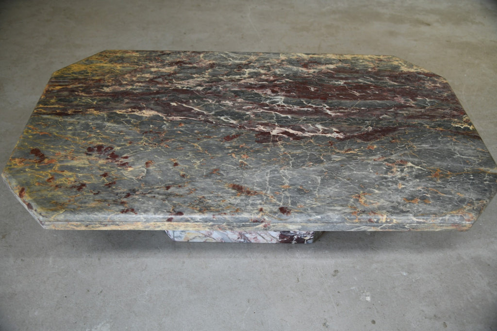 Large Solid Marble Coffee Table