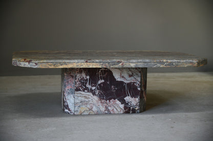 Large Solid Marble Coffee Table