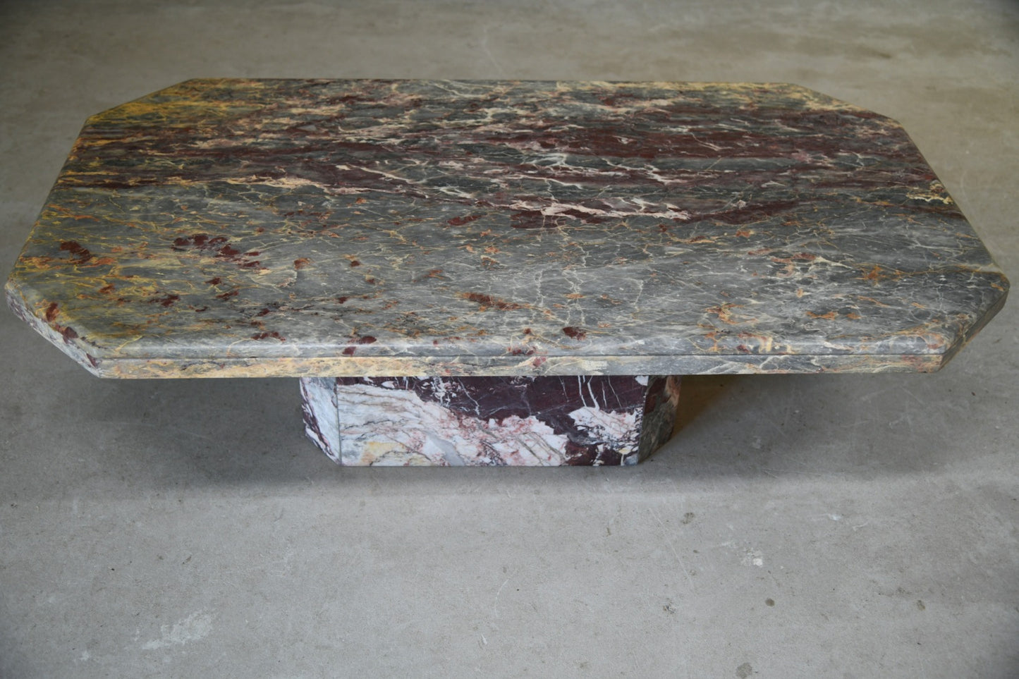 Large Solid Marble Coffee Table