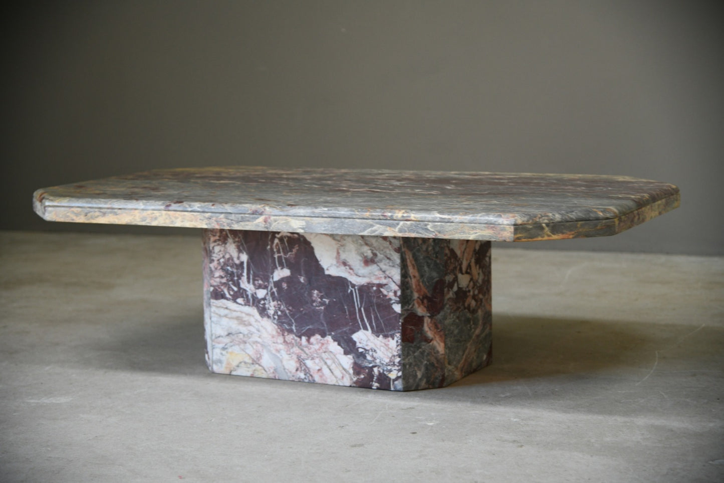 Large Solid Marble Coffee Table